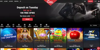 cobra casino home page