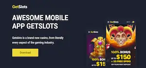 getslots casino mobile app page