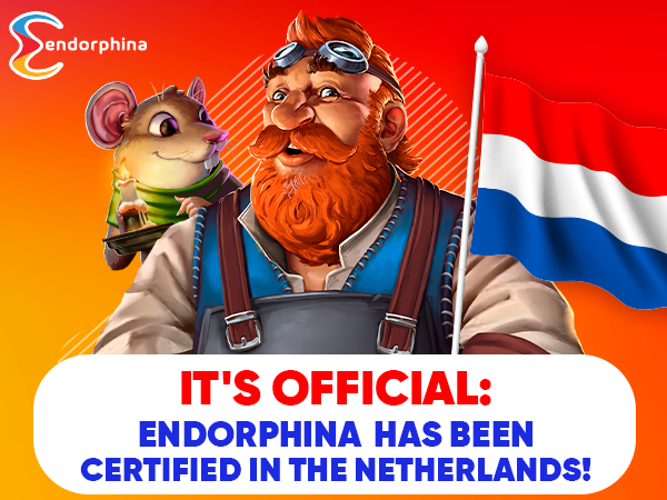 Endorphina enters the Dutch Market