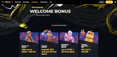 boomerang casino promotions page