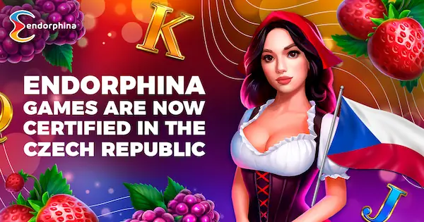 Endorphina entered Czechia Market logo