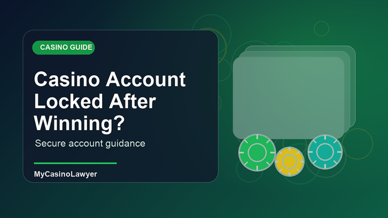 Casino Account Locked After Winning? What to Do