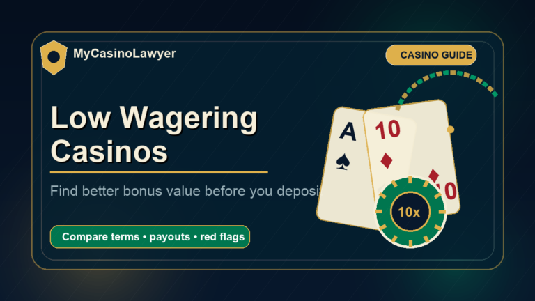 Low Wagering Casinos: How to Find Better Bonuses