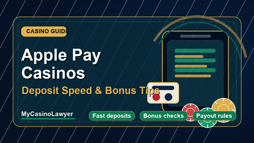 Apple Pay Casinos: Deposit Speed and Bonus Tips