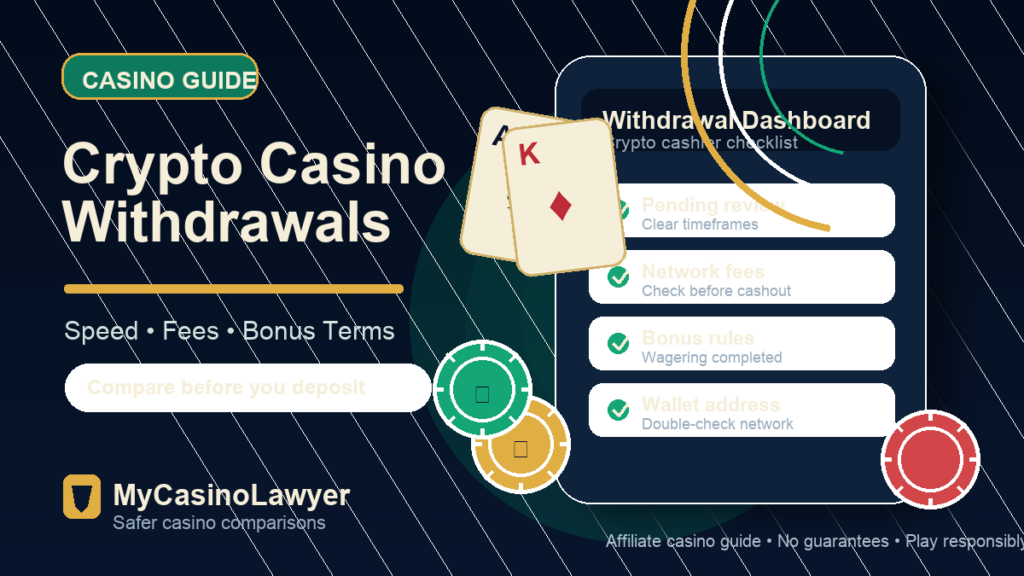 Crypto Casino Withdrawals: Speed, Fees and Bonus Tips