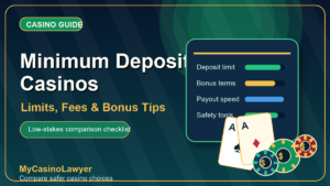 Minimum Deposit Casinos: Limits, Fees & Bonus Tips