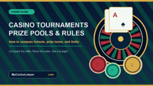 Casino Tournaments: How to Compare Prize Pools and Rules